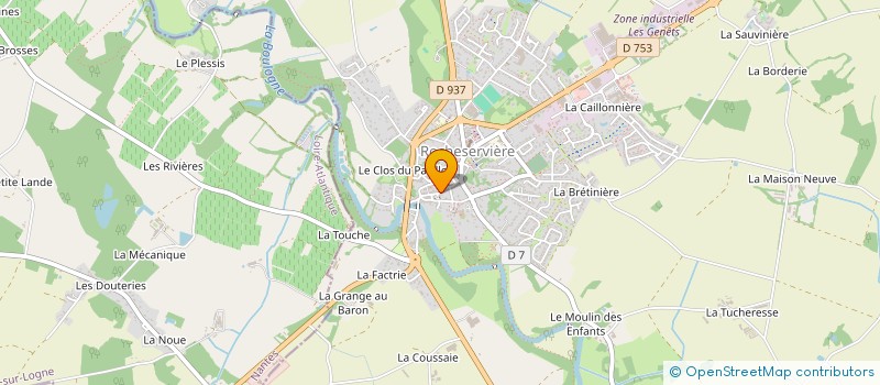 localisation de l'entreprise MCL25 INVEST  ROCHESERVIERE