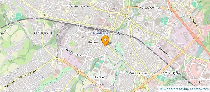 localisation de l'entreprise MCLA à SAINT-BRIEUC