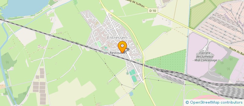 localisation de l'entreprise MCLANE & DAVIS  ISTRES