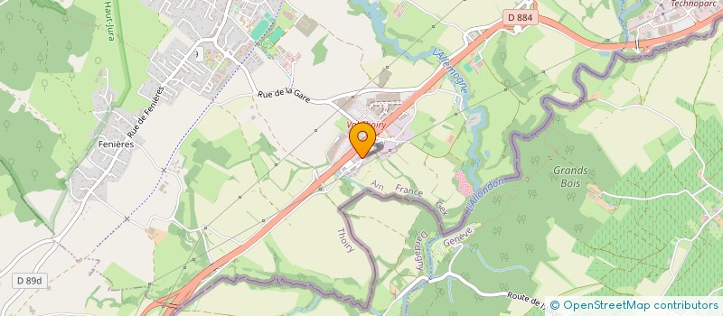 localisation de l'entreprise MCLB  THOIRY