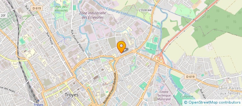 localisation de l'entreprise MCLC  TROYES