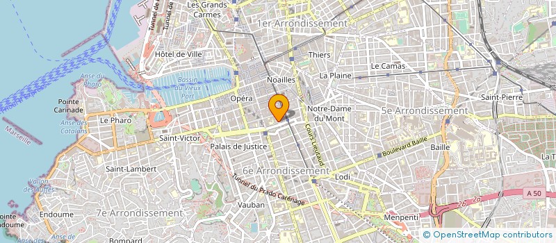 localisation de l'entreprise MCLEAN SA à MARSEILLE