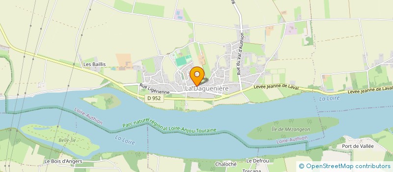 localisation de l'entreprise MCLG IMMO  LOIRE-AUTHION