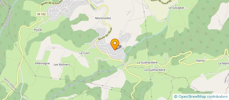 localisation de l'entreprise MCLG PHARMA  SAINT-HEAND