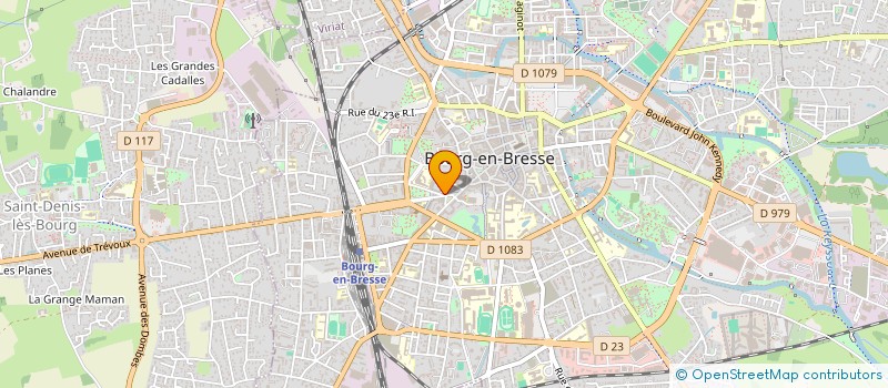 localisation de l'entreprise MCLN à BOURG-EN-BRESSE