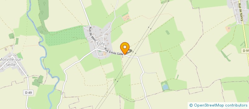 localisation de l'entreprise MCLORRAINE  EPLY