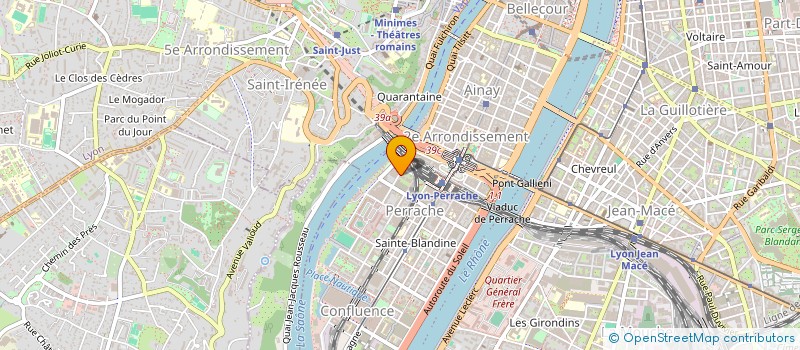 localisation de l'entreprise MCLR à LYON