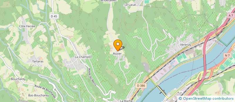 localisation de l'entreprise MCLR  AMPUIS