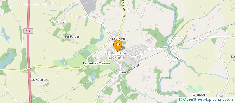 localisation de l'entreprise MCLS  SAINT-HILAIRE-LE-VOUHIS