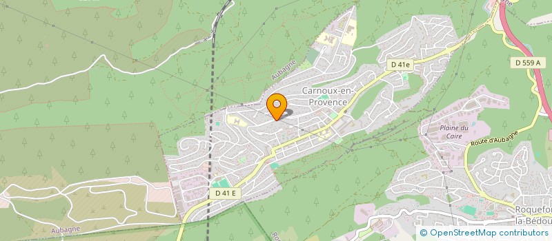 localisation de l'entreprise MCLS à CARNOUX-EN-PROVENCE