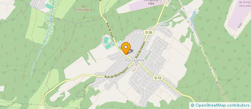 localisation de l'entreprise MCLT  PORCELETTE