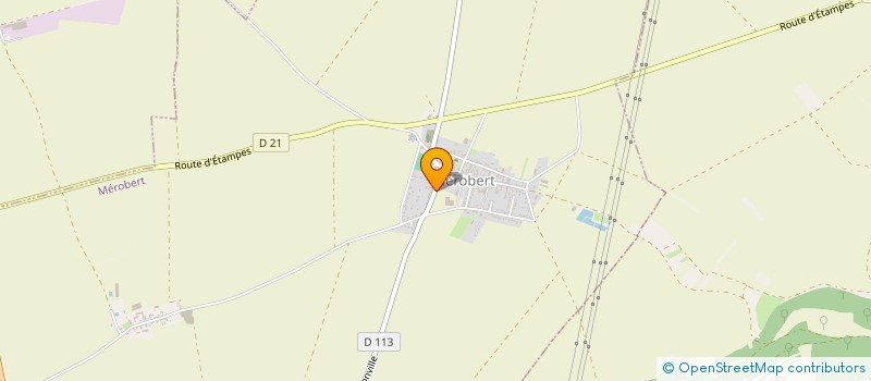 localisation de l'entreprise MCM à MEROBERT