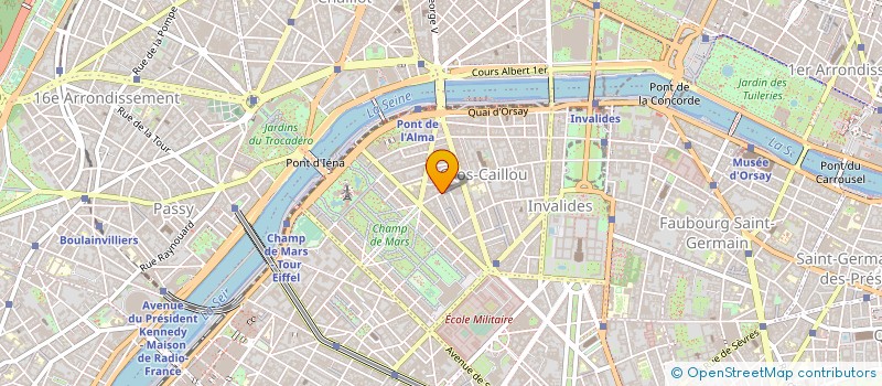 localisation de l'entreprise MCM à PARIS