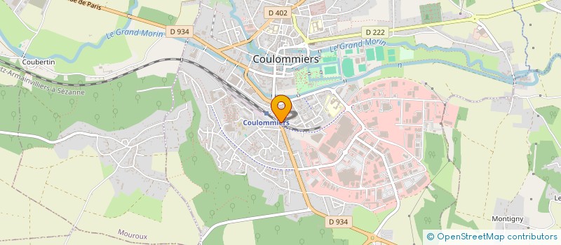 localisation de l'entreprise MCM à COULOMMIERS