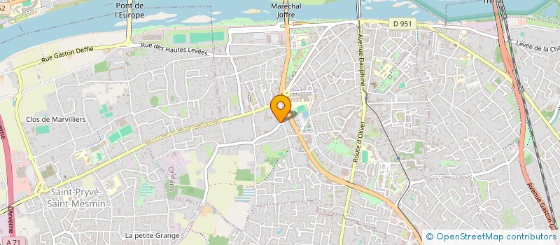 localisation de l'entreprise MCM 41 à ORLEANS