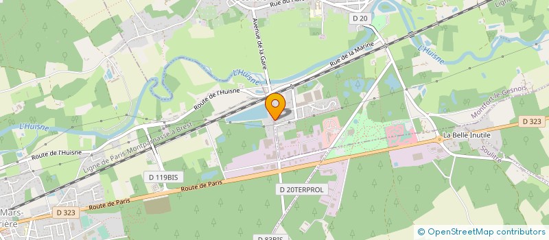 localisation de l'entreprise MCM à MONTFORT-LE-GESNOIS