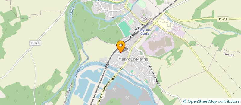 localisation de l'entreprise MCM  MARY-SUR-MARNE