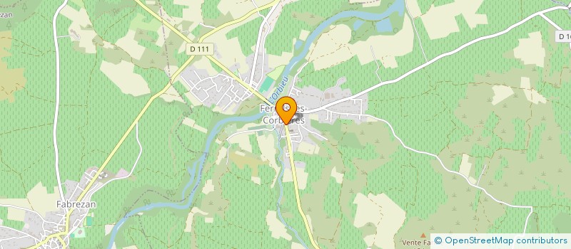 localisation de l'entreprise MCM  THEZAN-DES-CORBIERES