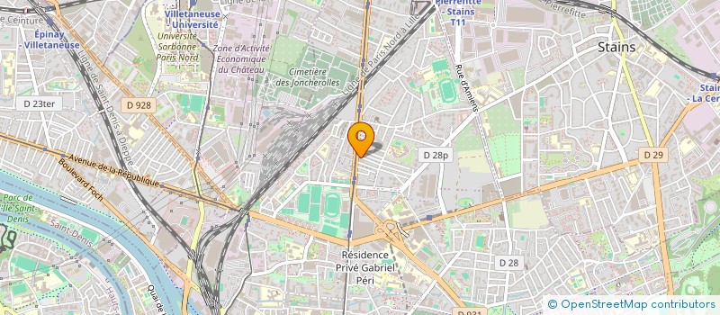 localisation de l'entreprise MCM à PIERREFITTE-SUR-SEINE