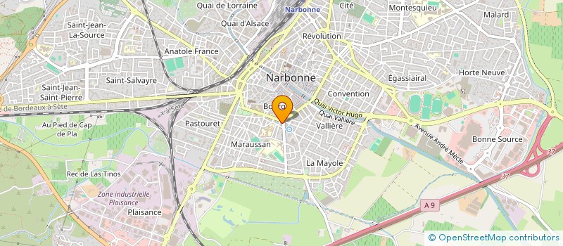 localisation de l'entreprise MCM à NARBONNE