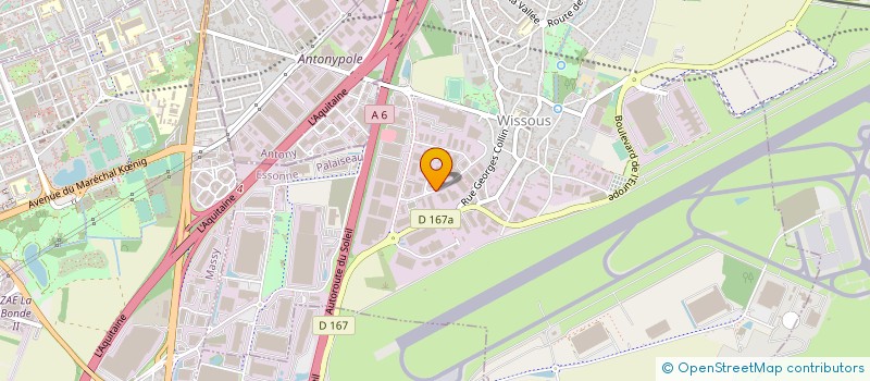 localisation de l'entreprise MCM à PARIS