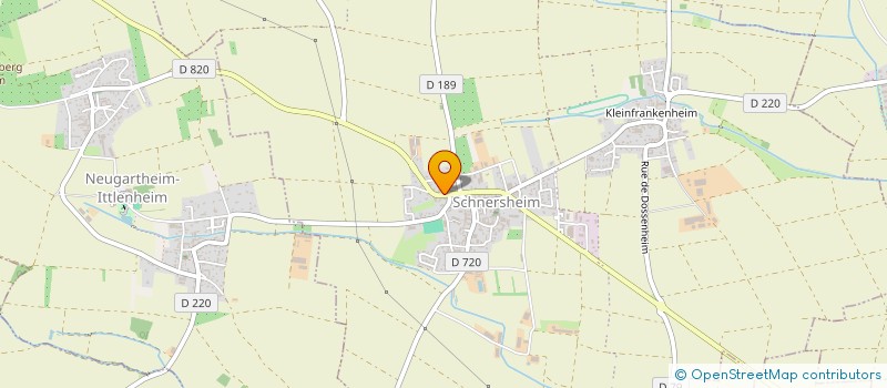 localisation de l'entreprise MCM  SCHNERSHEIM