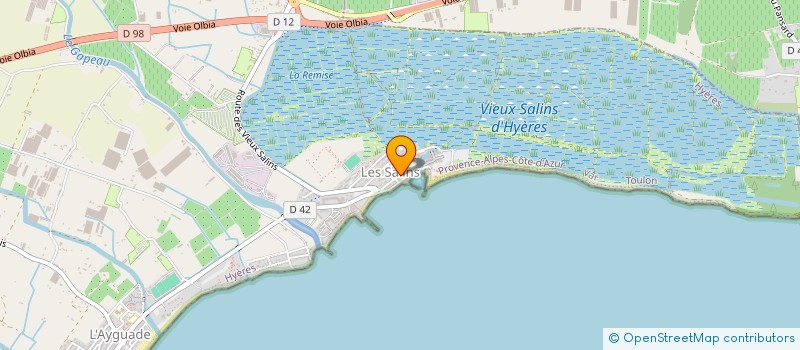 localisation de l'entreprise MCM à HYERES