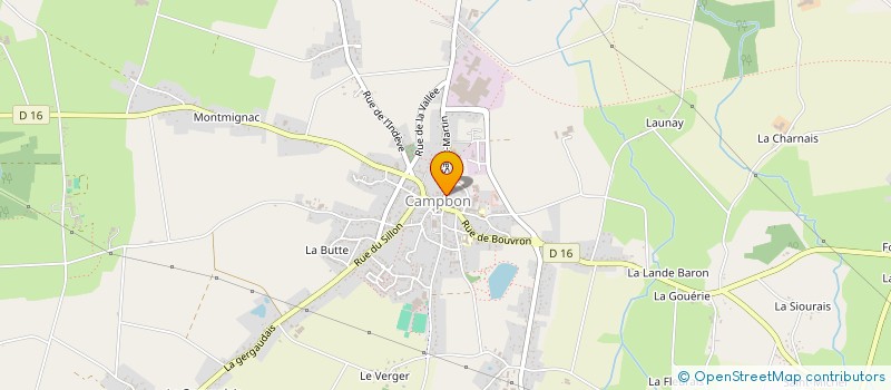 localisation de l'entreprise MCM  CAMPBON