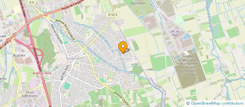 localisation de l'entreprise MCM  VEDENE