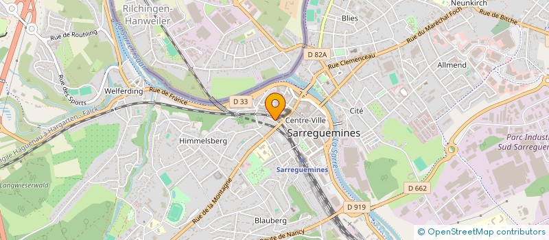 localisation de l'entreprise MCM BAT SARL  SARREGUEMINES