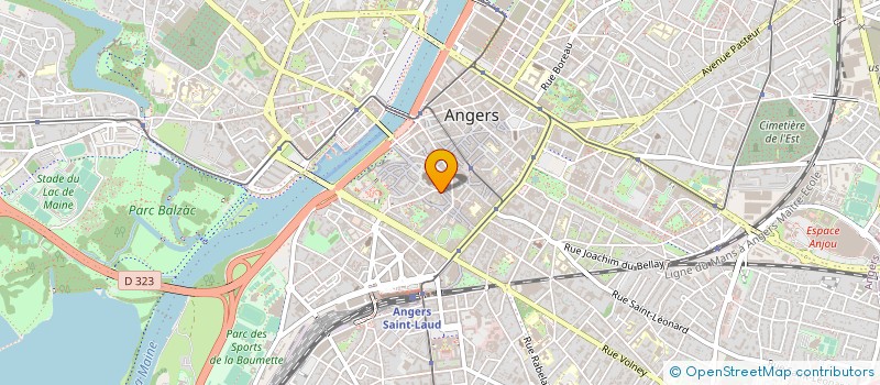 localisation de l'entreprise MCM BORDEAUX à ANGERS
