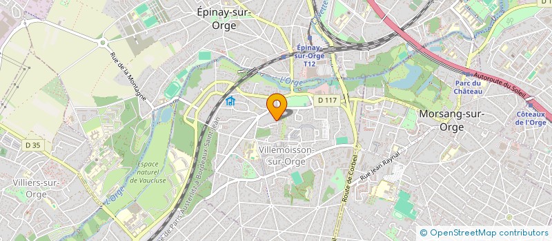 localisation de l'entreprise MCM CONSEIL à VILLEMOISSON-SUR-ORGE