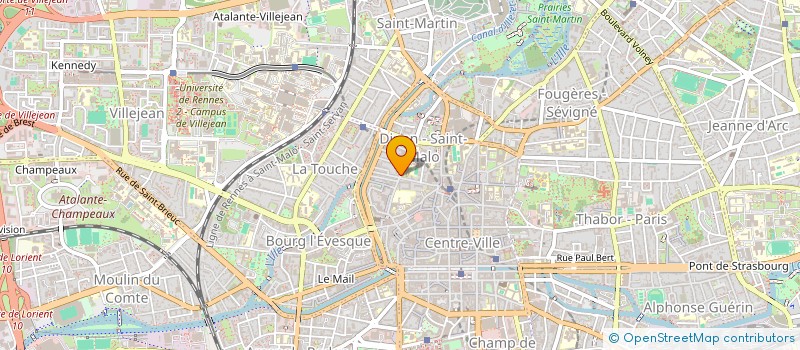 localisation de l'entreprise MCM CONSTRUCTION à RENNES