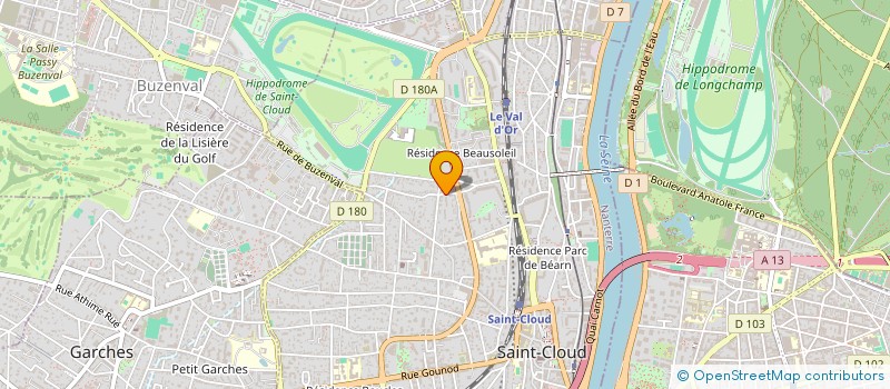 localisation de l'entreprise MCM CONSULTING à SAINT-CLOUD