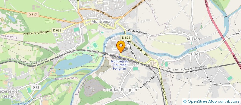 localisation de l'entreprise MCM ELEC SARL  GOURDAN-POLIGNAN