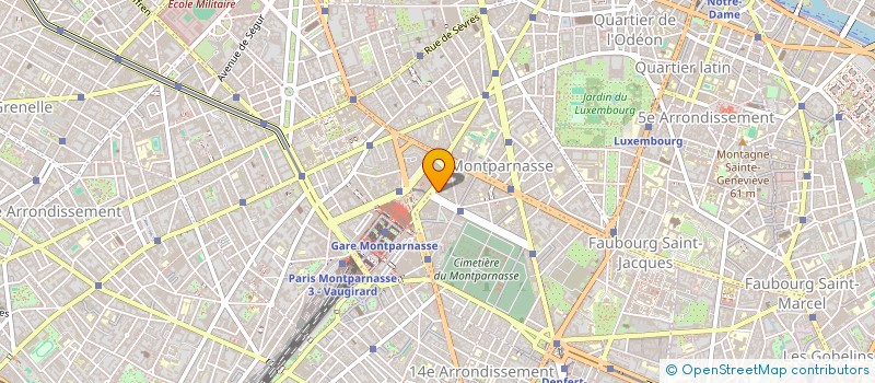 localisation de l'entreprise MCM IMMO  PARIS