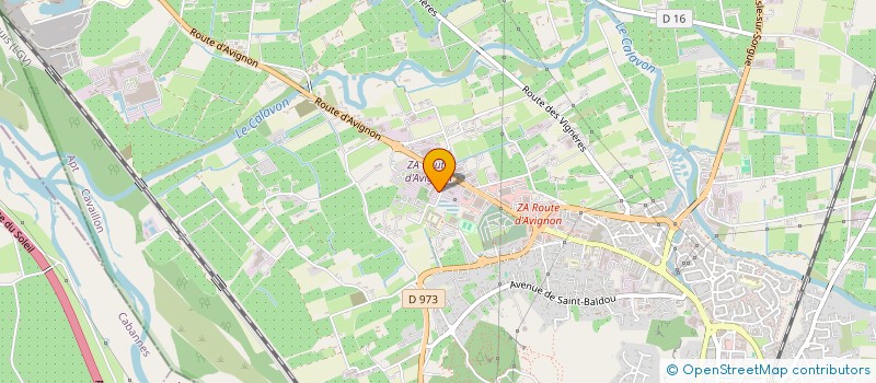 localisation de l'entreprise MCM IMMO  CAVAILLON