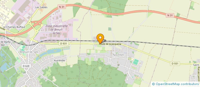 localisation de l'entreprise MCM IMMOBILIER  NOINTEL