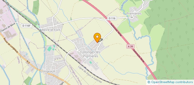 localisation de l'entreprise MCM INVEST  COLLONGES-ET-PREMIERES