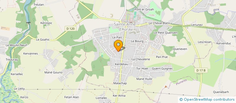 localisation de l'entreprise MCM MOUVEMENT, CORPS ET MENTAL  SAINTE-ANNE-D'AURAY