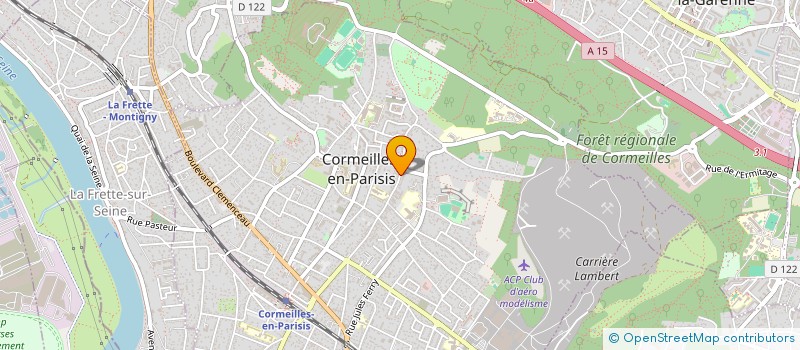 localisation de l'entreprise MCM POISSONS à CORMEILLES-EN-PARISIS