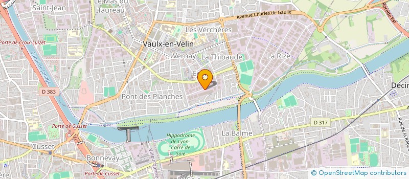 localisation de l'entreprise MCM PROPRETE SERVICES  VAULX-EN-VELIN