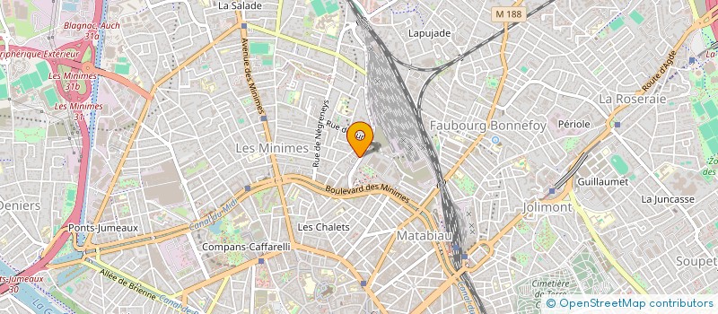 localisation de l'entreprise MCM TRAINING  TOULOUSE