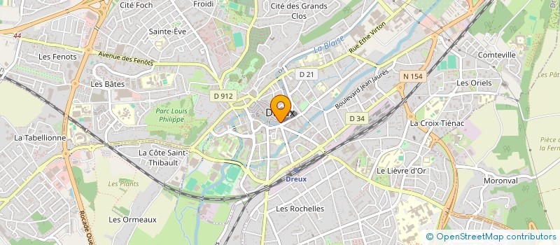 localisation de l'entreprise MCM TRANSACTIONS à DREUX