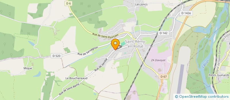 localisation de l'entreprise MCM12  SAINT-REMY-EN-ROLLAT