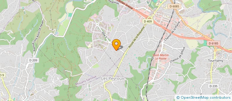 localisation de l'entreprise MCMAG  MOUANS-SARTOUX