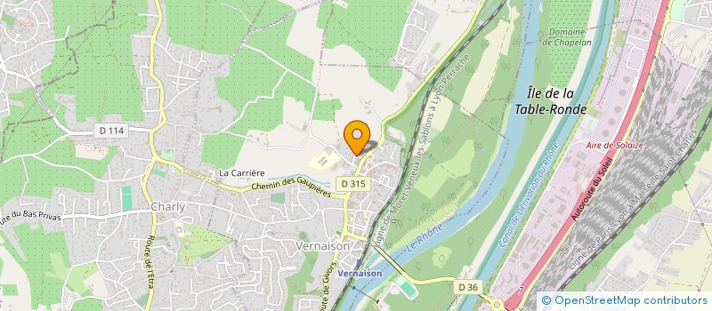 localisation de l'entreprise MCMC 69  VERNAISON