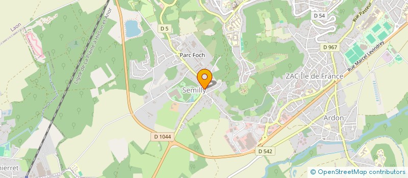 localisation de l'entreprise MCMD CONCEPT à LAON