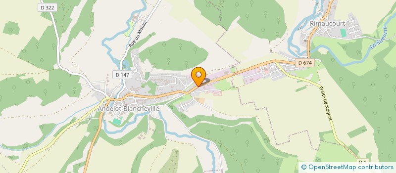 localisation de l'entreprise MCME à ANDELOT-BLANCHEVILLE