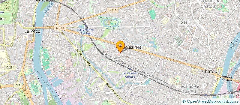 localisation de l'entreprise MCMG  LE VESINET